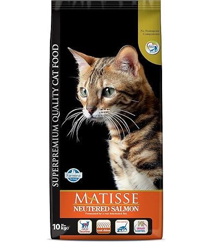 Matisse Somonlu Kısırlaştırılmış Yetişkin Kedi Maması 10 KG | SRC: Barcode: 8010276030443